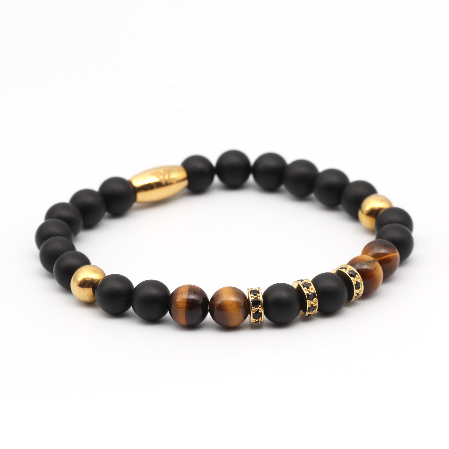 Royal Flint Brown Tiger Eye Bracelet