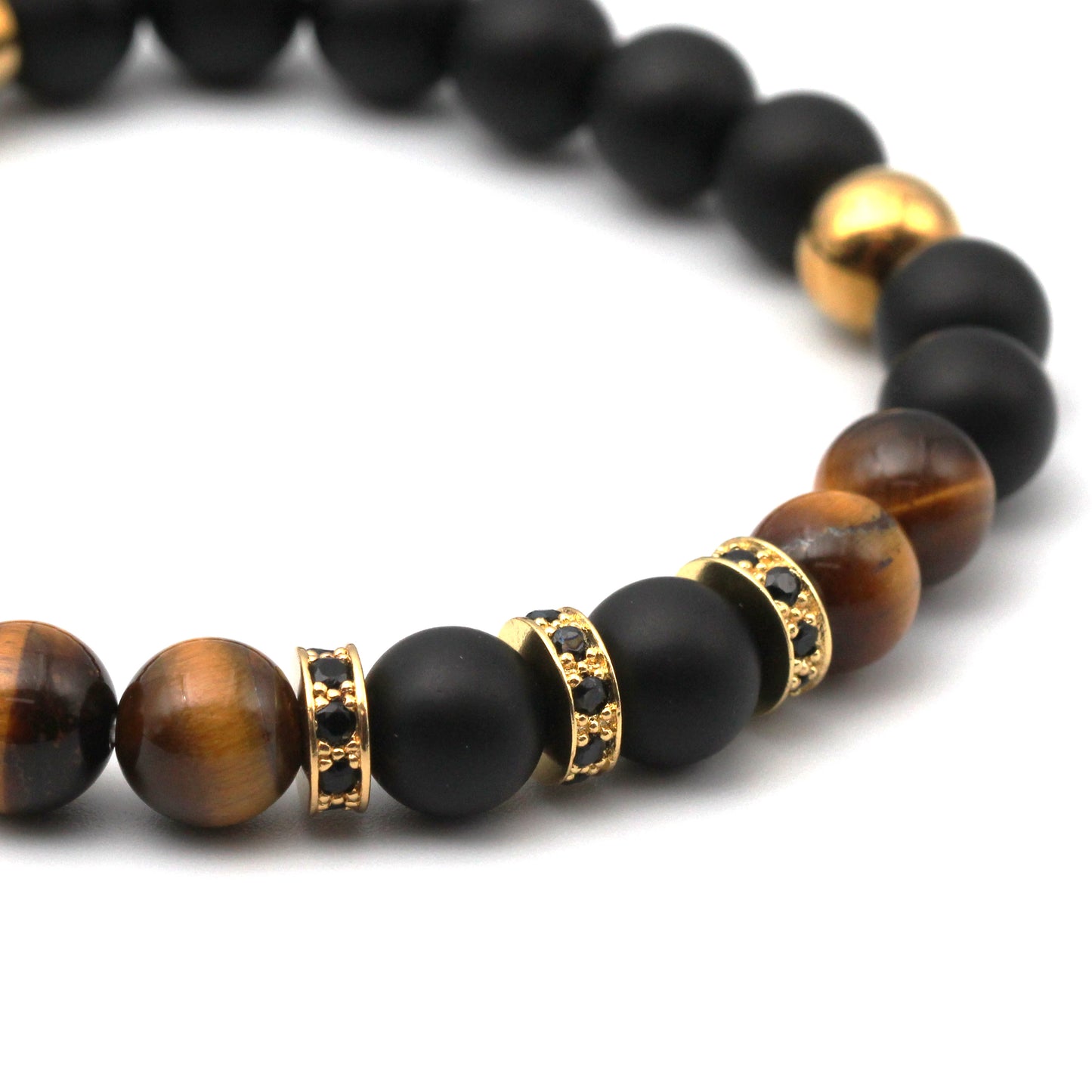 Royal Flint Brown Tiger Eye Bracelet