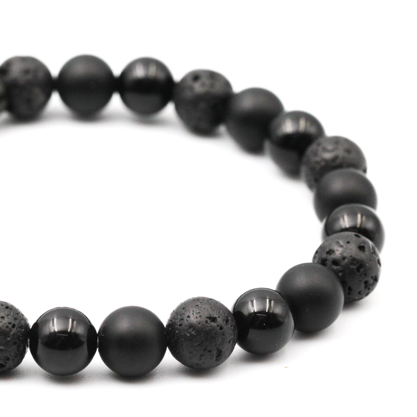 Mason Bold Black Bracelet